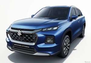 スズキの新型「グランドビターラ」登場！インド発の最上級ハイブリッドSUV　日本導入は？