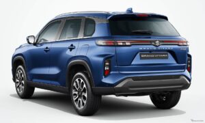 スズキの新型「グランドビターラ」登場！インド発の最上級ハイブリッドSUV　日本導入は？